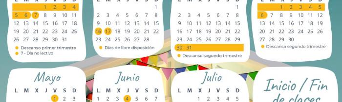 CALENDARIO ESCOLAR CURSO 2025-26